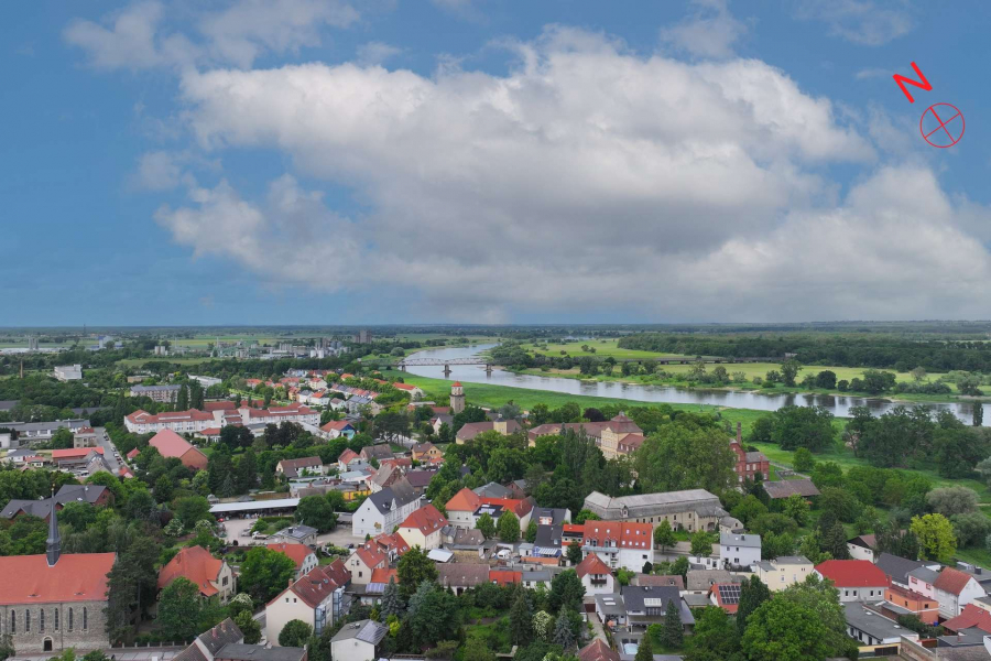 Barby Stadtansicht