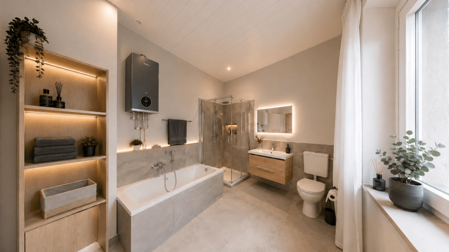 Badezimmer Visualisierung