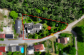 Vogelperspektive - Architektenvilla am Waldrand bei Zerbst – jetzt zum attraktiven Preis & sofort bezugsfertig!