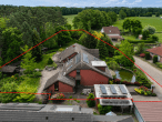 Nordwest Luftbild - Architektenvilla am Waldrand bei Zerbst – jetzt zum attraktiven Preis & sofort bezugsfertig!
