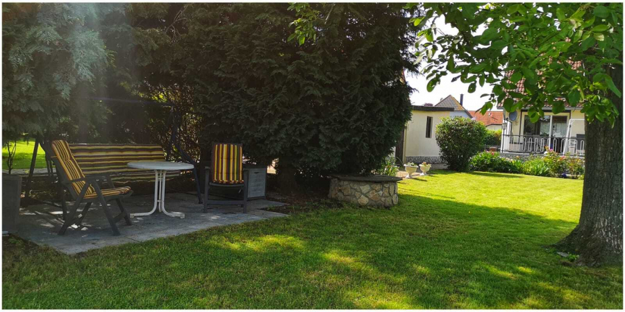 Sitzecke im Garten
