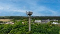 Sued Luftansicht Wasserturm - Provisionsfrei! Nähe A14 Vielseitiges Gewerbeareal auf 41.440m² mit Bunkeranlagen in Schönebeck