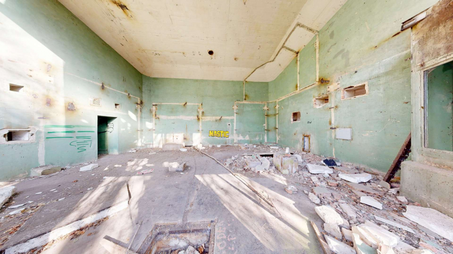 Bunker 4 Haupthalle