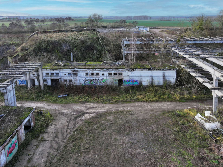 Lagerhalle Ost Ansicht