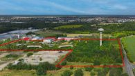 West Luftansicht - Provisionsfrei! Nähe A14 Vielseitiges Gewerbeareal auf 41.440m² mit Bunkeranlagen in Schönebeck