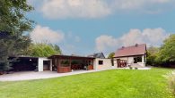 Suedwest Anicht Haus - Ungestörtes Leben auf idyllischem Grundstück mit Teichen & traumhaftem Einfamilienhaus bei Staßfurt