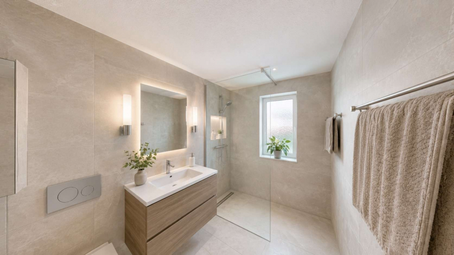 Visualisierung Badezimmer