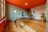 exklusive & innovative Gewerbefläche im Cokturhof, dem denkmalgeschützten Altbau in bester Elblage - 10_Orangener Salon