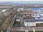 Intel-Nähe: Erschlossenes 9954m² Business-Potenzial in Schönebeck *PROVISIONSFREI - Luftbild aus Sueden