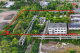 Suedliches Luftbild - Nähe Magdeburg Erschlossenes 9954m² Business-Potenzial in Schönebeck *PROVISIONSFREI
