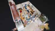 barrierefreie und lichtdurchflutete Wohn-/ Gewerbeeinheit mit Schaufensterfront im Grünen bei Berlin - 3D Grundriss
