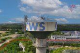 Suedost Luftbild Turm nah - Privisionsfrei 18.000 m² Entwicklungsareal mit Turm und 2 Bunkern nahe Magdeburg