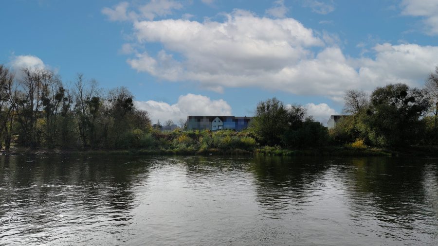 Blick von der Elbe