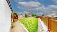 Preishit !!! Charmante Doppelhaushälfte in grüner Umgeb. + Gewächshaus+Garage: Ihr neues Zuhause - westlicher Garten