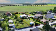 Noerdliches Luftbild - Natur, Ruhe und Stadtnähe vereint: Bungalow mit 2.140 m² Grundstück in bester Lage von Schönebeck