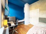 Schlafzimmer2_aus Ecke2 - Design trifft Natur – Ferienwohnung am Kanal für bis zu 8 Personen (115m2) in Schönebeck