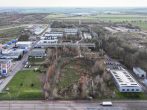 Erschlossenes Gewerbeareal nahe Intel - Ideal für Ihr Business in Schönebeck *PROVISIONSFREI - Luftbild aus Norden
