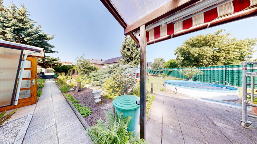 Blick in den Garten
