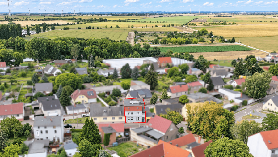 Luftbild aus Suedosten