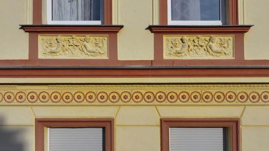 Historische Fassadenelemente im Detail