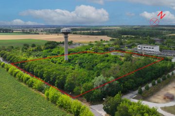 Provisionsfrei Gewerbeareal 15.646 m² mit massivem Hochbunker und Landmark-Turm bei Magdeburg, 39218 Schönebeck (Elbe), Grundstück