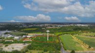 Panorama - Provisionsfrei Gewerbeareal 15.646 m² mit massivem Hochbunker und Landmark-Turm bei Magdeburg