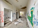 Haupteingang Bunker - Provisionsfrei Gewerbeareal 15.646 m² mit massivem Hochbunker und Landmark-Turm bei Magdeburg