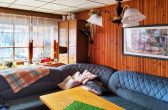 ❤ Gepflegtes Gartengrundstück mit Ferienhaus inkl. Sauna & Kamin auf dem Land mit guter Anbindung ❤ - Wohnzimmer